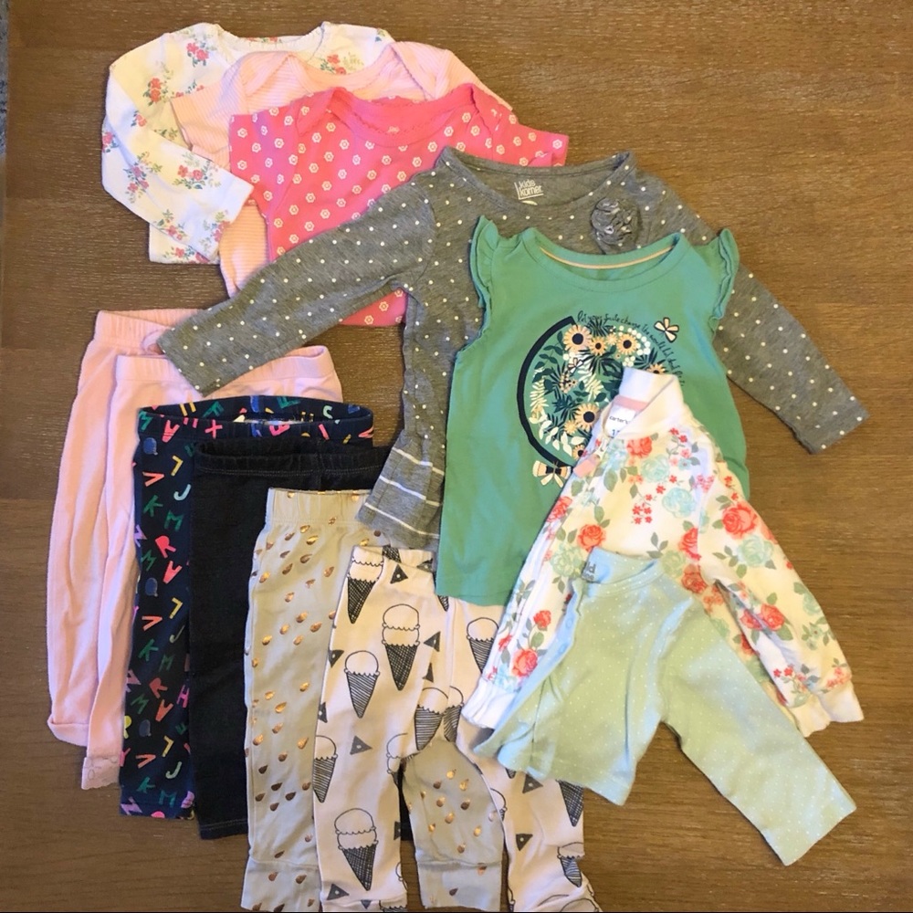 Baby Girl 13 PC lot SZ 12 Months